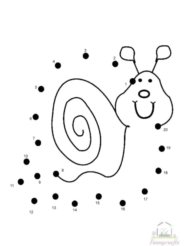 Coloring Draw the figures and a snail shell. Category Draw points. Tags:  The sample numbers.