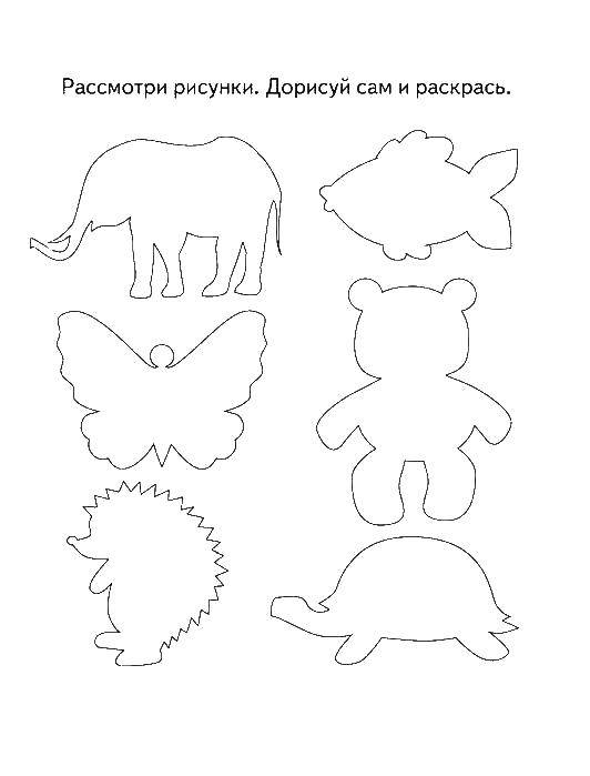 Coloring Doris animals. Category coloring on logic. Tags:  Logic.