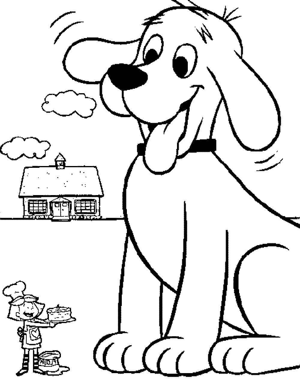 Название: Раскраска Мальчик предлагает лакомсто собаке. Категория: домашние животные. Теги: мальчик и собака.