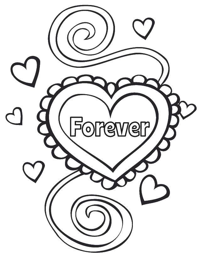 Coloring Forever!. Category Wedding. Tags:  Wedding, dress, bride, groom.