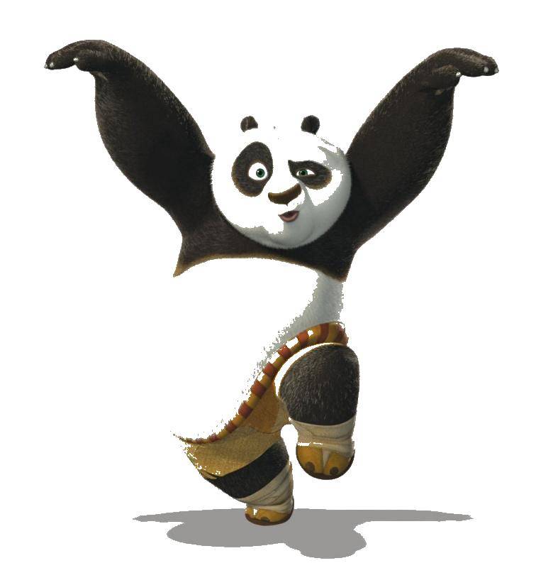 Coloring Panda. Category wild animals. Tags:  funny Panda, Panda kung fu, Panda cartoon kung fu Panda..