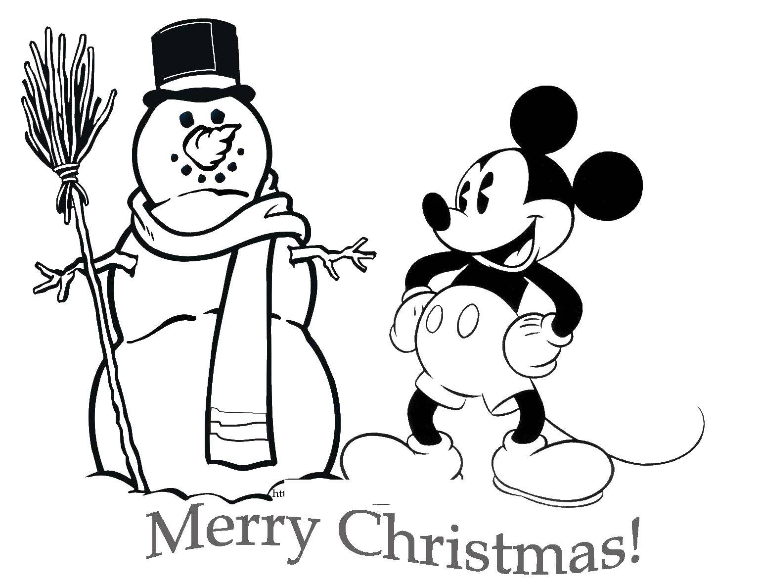 Coloring Greetings at Christmas from Mickey mouse. Category Christmas. Tags:  Mickymaus, , .