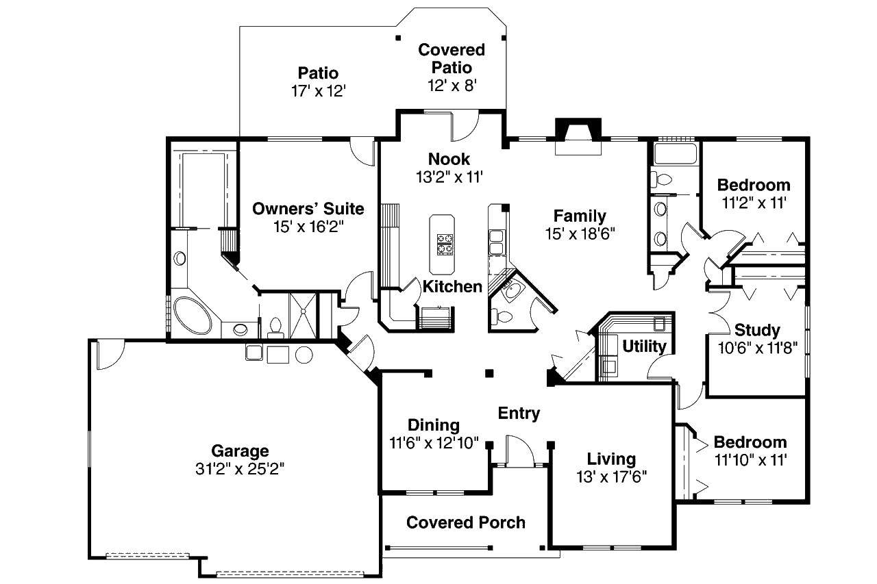 Название: Раскраска Схема квартиры с гаражом. Категория: Спальная комната. Теги: гараж, схема, дом.
