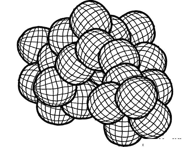 Coloring Balls geometric shapes. Category With geometric shapes. Tags:  With geometric shapes.