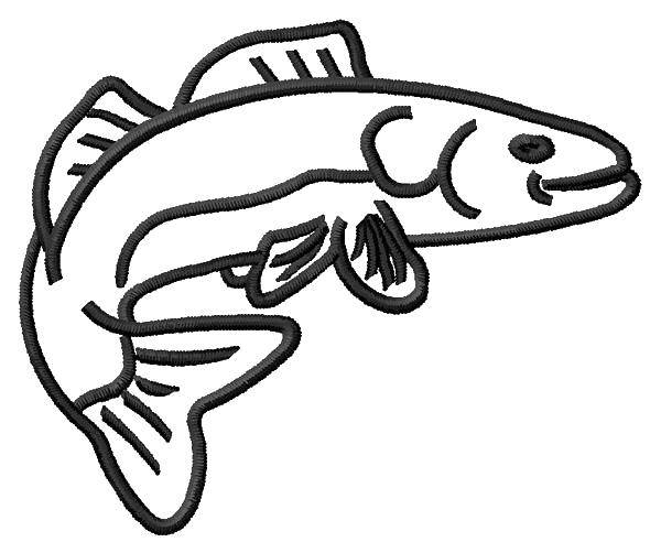 Coloring sheet fish Download signs, animals.  Print ,coloring,