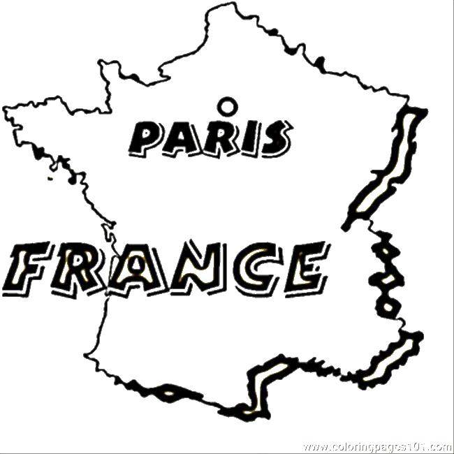 Название: Раскраска Париж, франция. Категория: раскраски. Теги: Франция, Париж.
