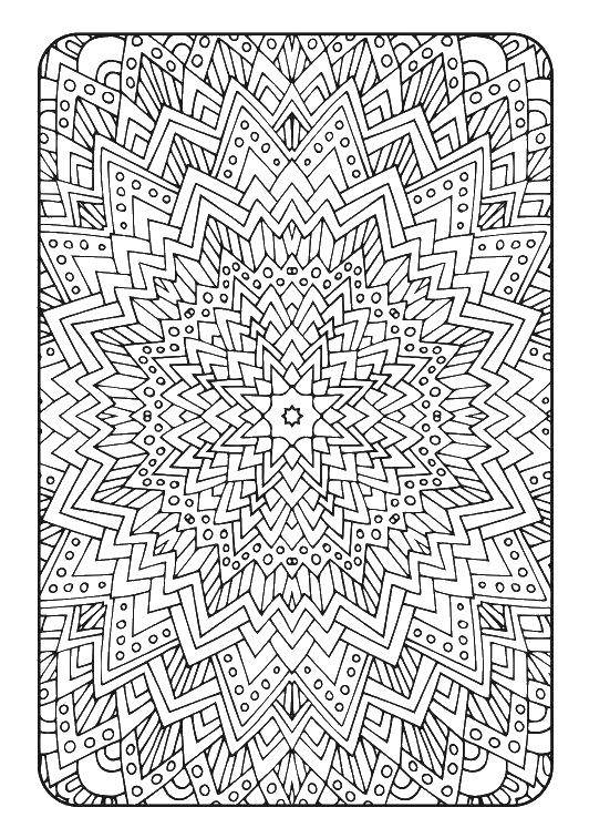 Coloring A pattern of lines. Category coloring antistress. Tags:  the antistress, patterns, shapes, lines.