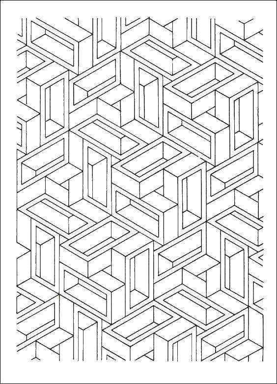 Coloring Pattern. Category coloring antistress. Tags:  pattern .