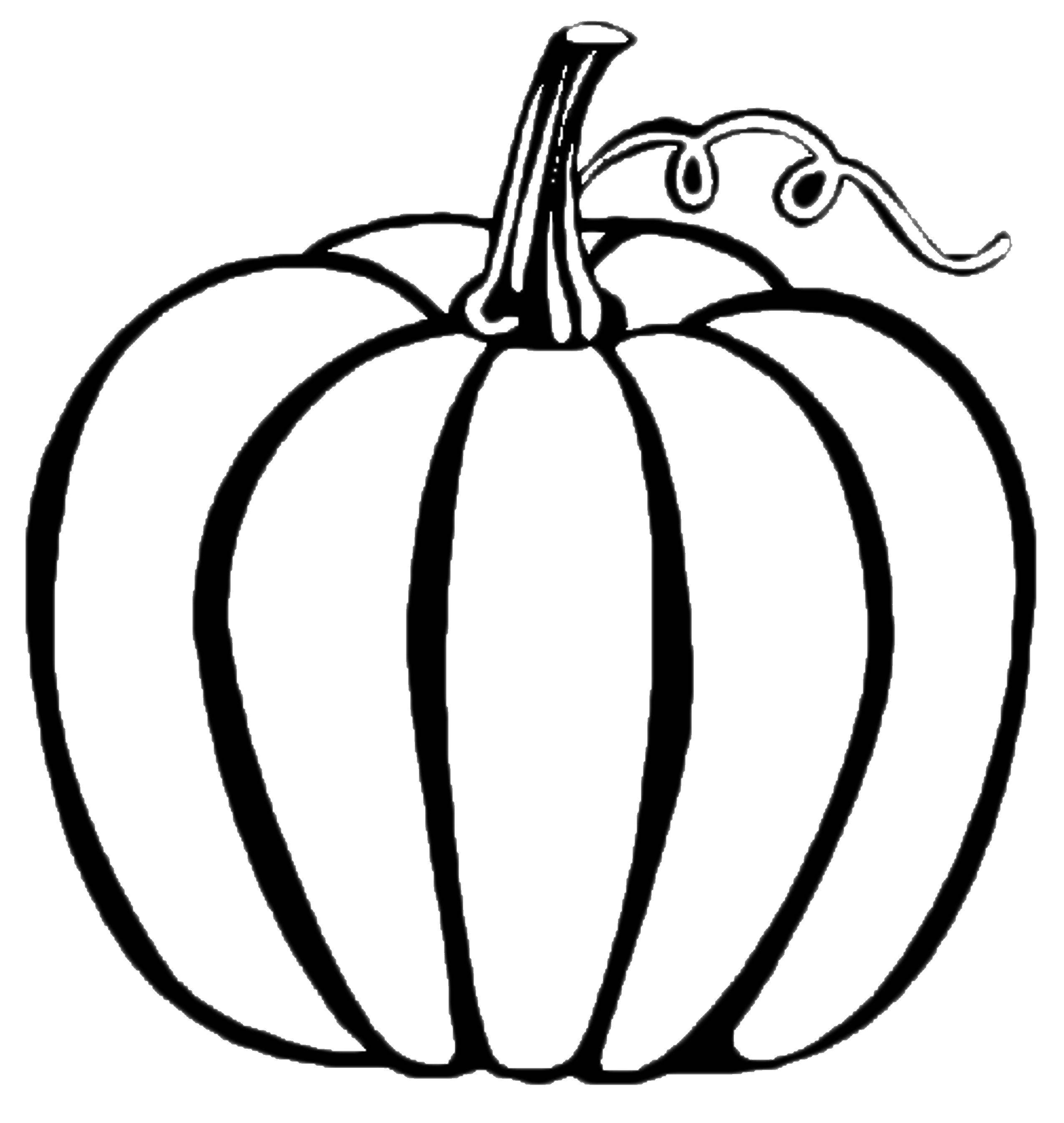 Название: Раскраска Осенняя тыква. Категория: тыква на хэллоуин. Теги: тыквы, хэллоуин, праздник.