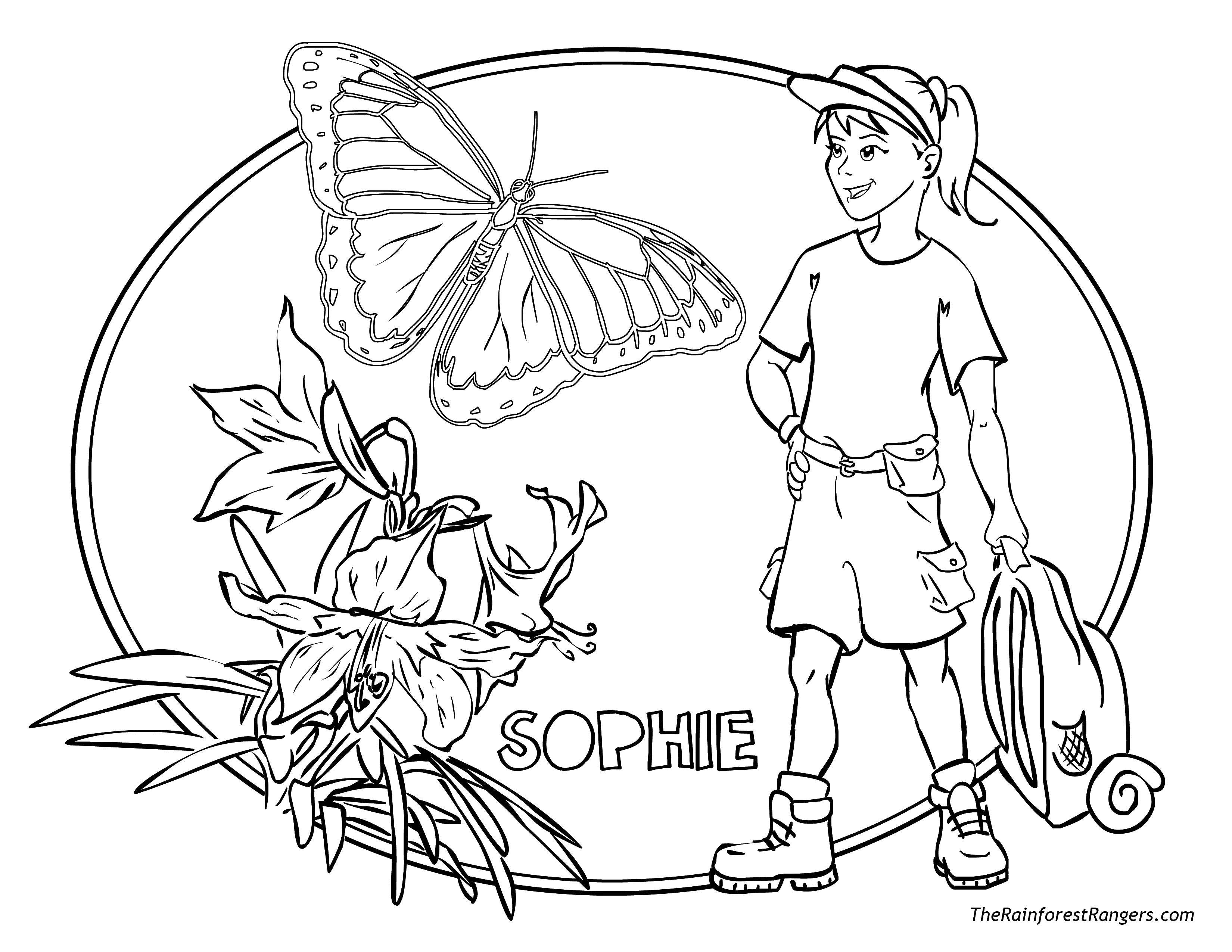 Coloring Sophie. Category Girl. Tags:  girl, girls, Sophie.