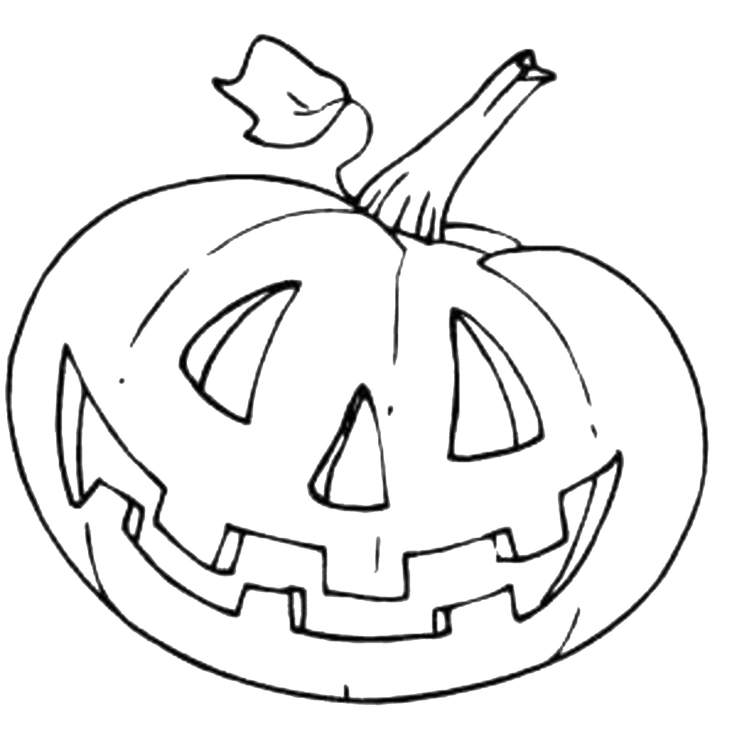 Coloring Pumpkin on Halloween. Category pumpkin Halloween. Tags:  pumpkin, Halloween, holiday.
