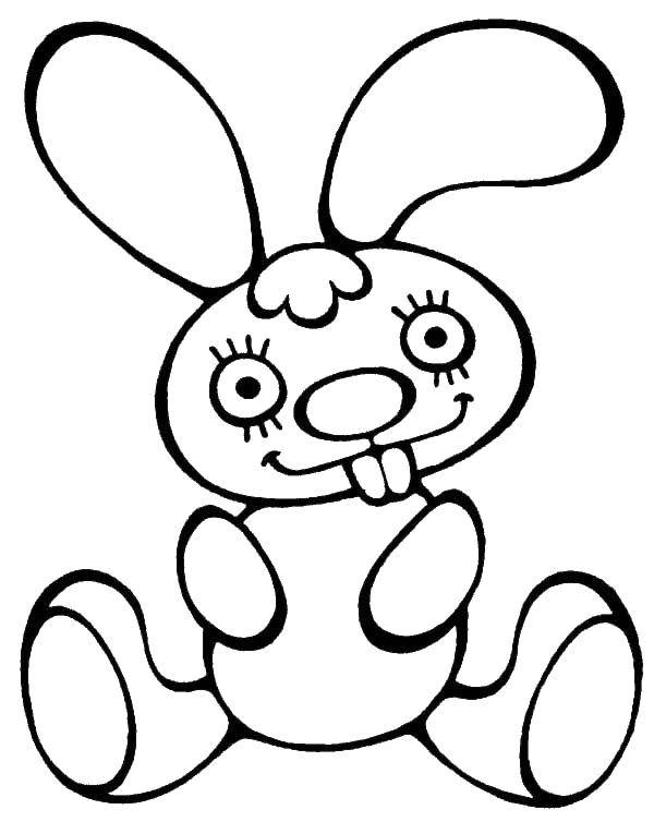 Coloring Nibbler. Category Coloring pages for kids. Tags:  Animals, Bunny.