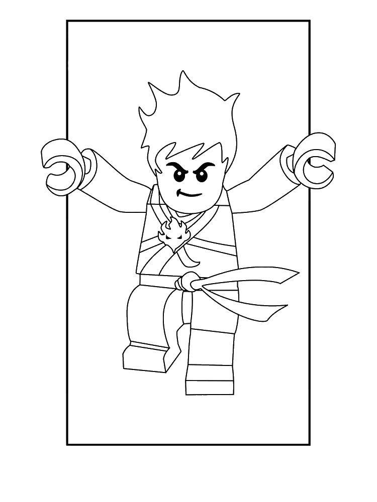 Coloring Ninja LEGO.. Category LEGO ninja go. Tags:  LEGO, designer, ninja.