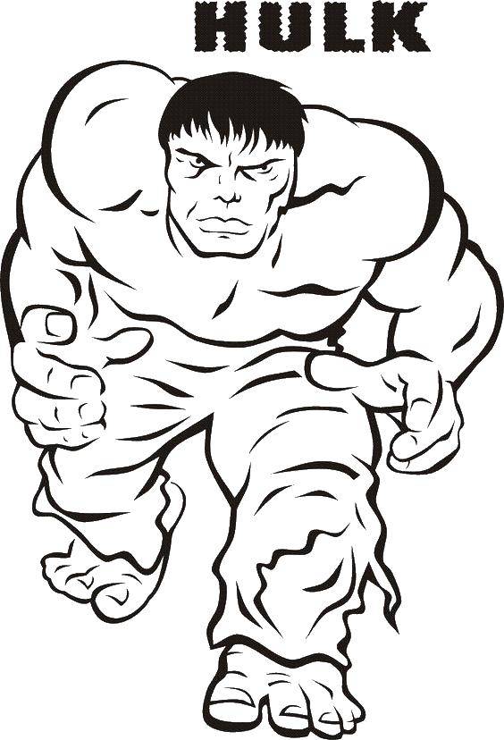 Coloring Strongman Hulk. Category Comics. Tags:  Comics.