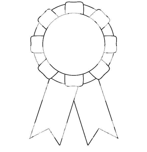 Coloring Ribbon award. Category Olympics. Tags:  the award , ovaska, tape.