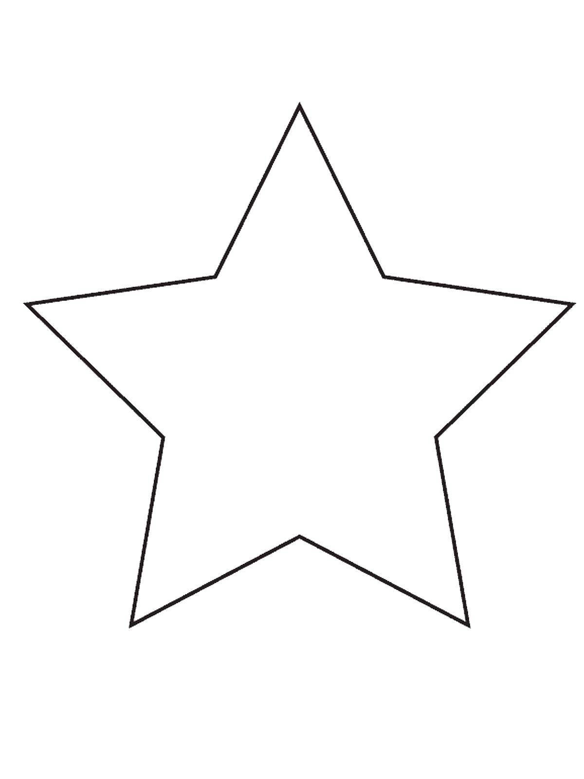 Название: Раскраска Фигура звезда. Категория: раскраски из фигур. Теги: звезда, фигуры.
