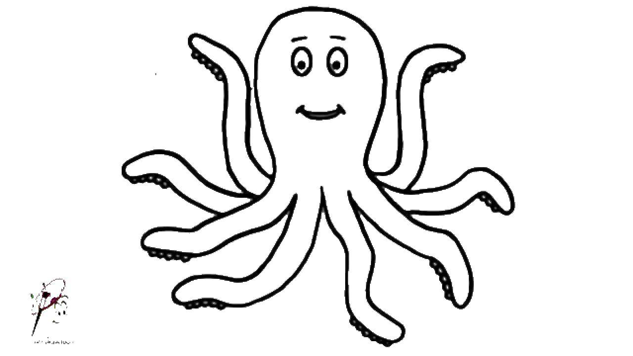 Coloring Octopus. Category coloring. Tags:  octopus coloring pages.