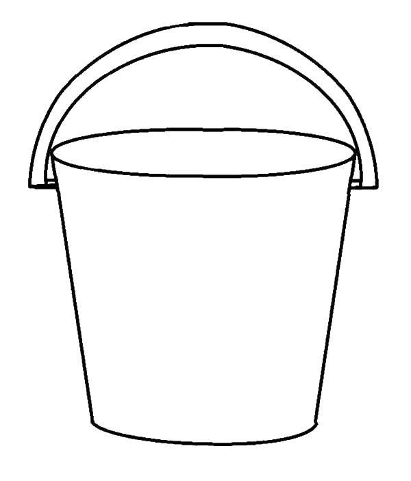 Coloring Bucket. Category the objects. Tags:  bucket, handle.
