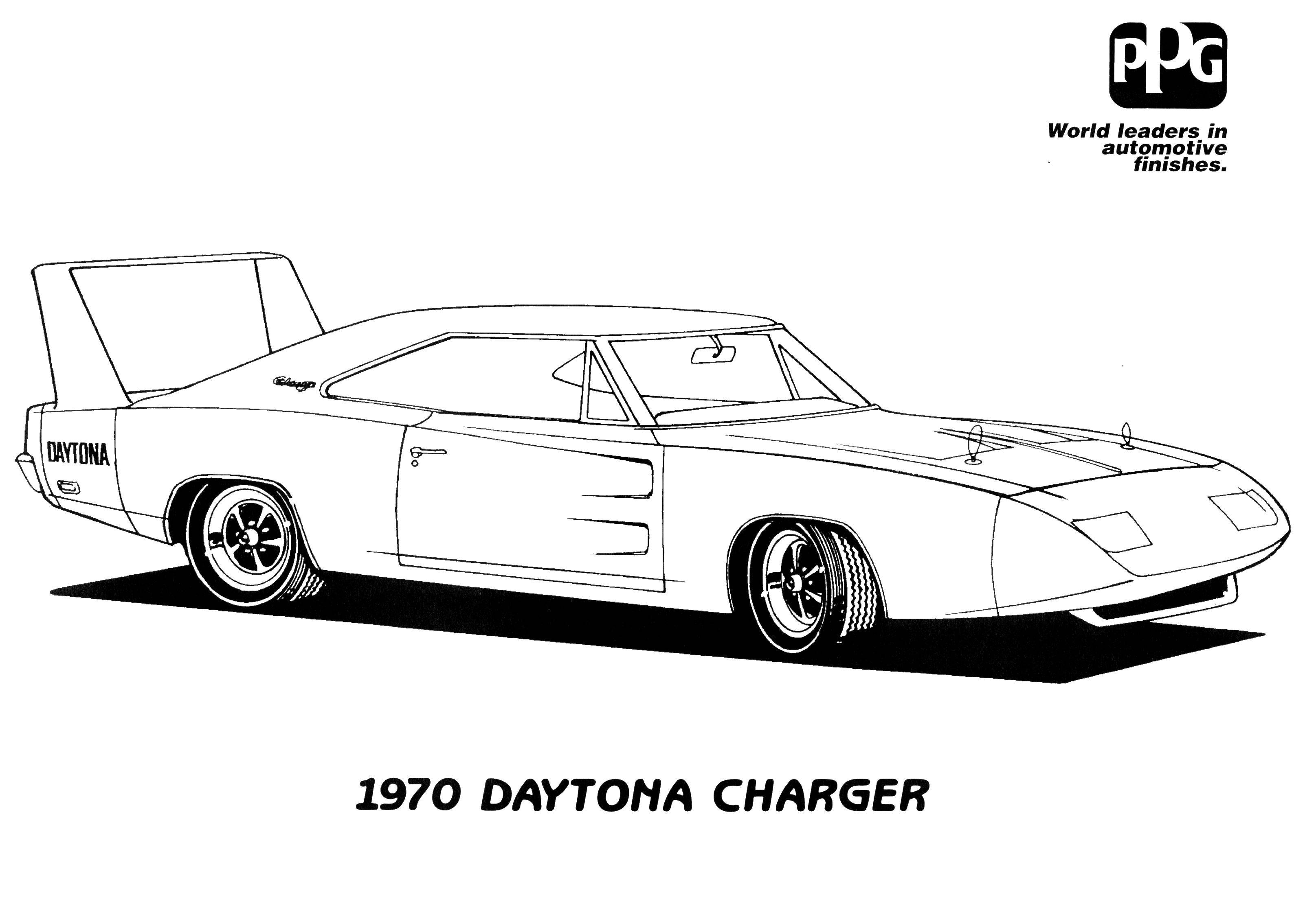 Coloring Daytona, changer. Category Machine . Tags:  Daytona, changer, car.
