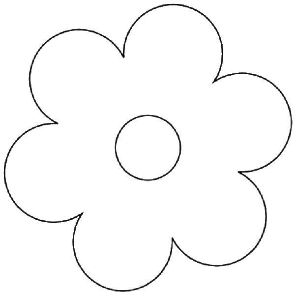 Coloring Flower. Category Flowers. Tags:  flowers, plants, flower, petals.