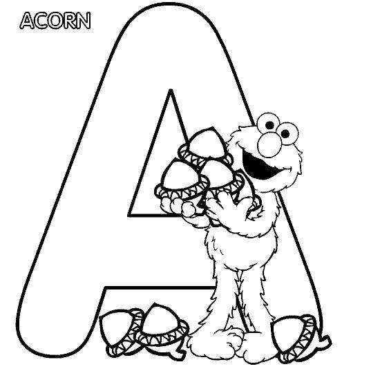 Coloring English alphabet with pictures and. Category English alphabet. Tags:  alphabet, English.
