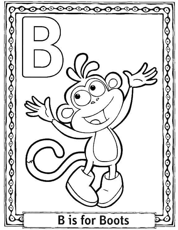 Coloring English alphabet in. Category English alphabet. Tags:  English alphabet picture.