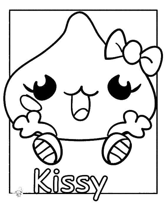 Coloring Kissy. Category Monsters. Tags:  Kissy.