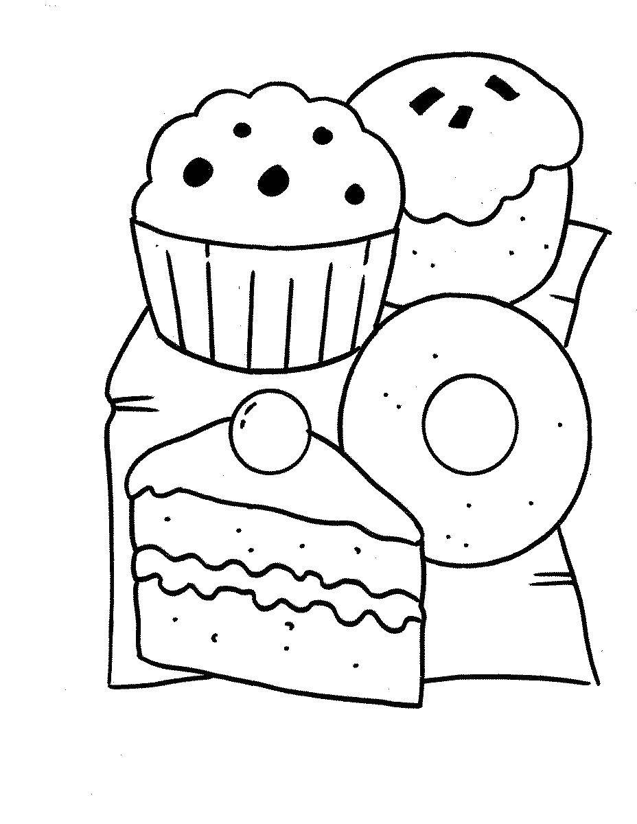 Coloring Cakes. Category sweets. Tags:  sweets, pastries.