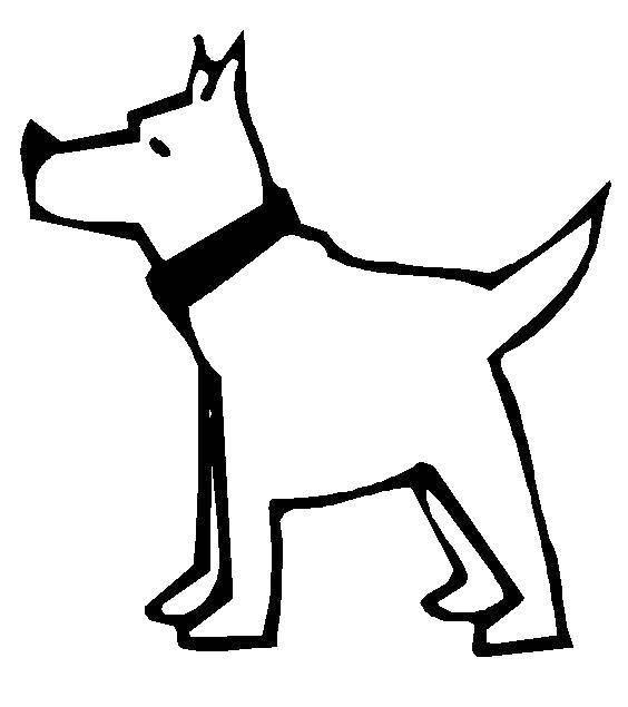 Coloring Dog. Category animals. Tags:  The dog.
