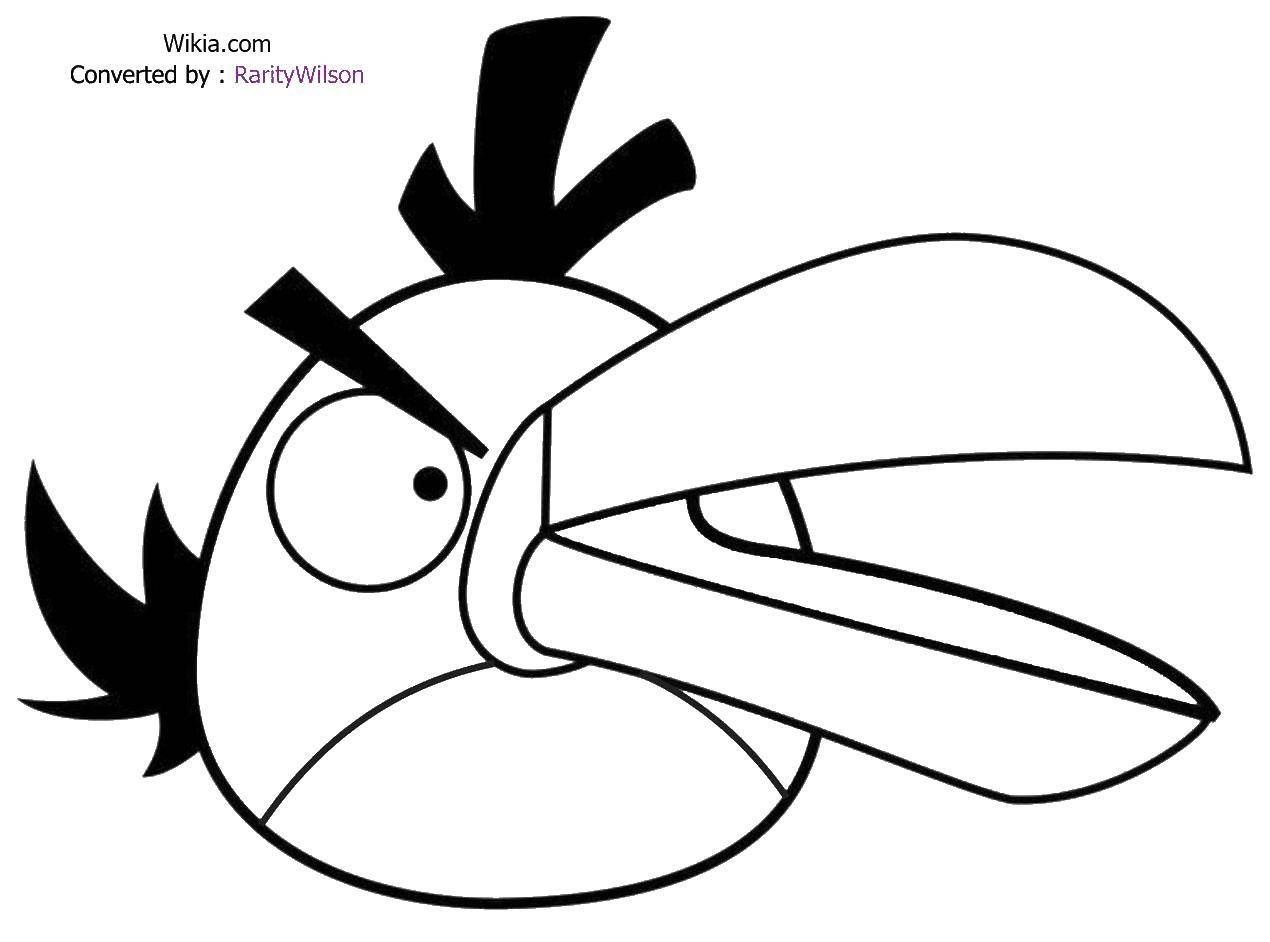 Coloring Angry birds.. Category angry birds. Tags:  birds, birds, games, angry birds.