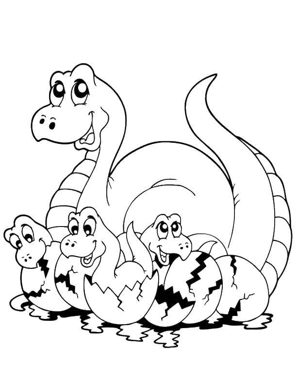 Coloring The dinosaur and the dinosaurs with shells. Category dinosaur. Tags:  dinosaur, dinosaur, shell.