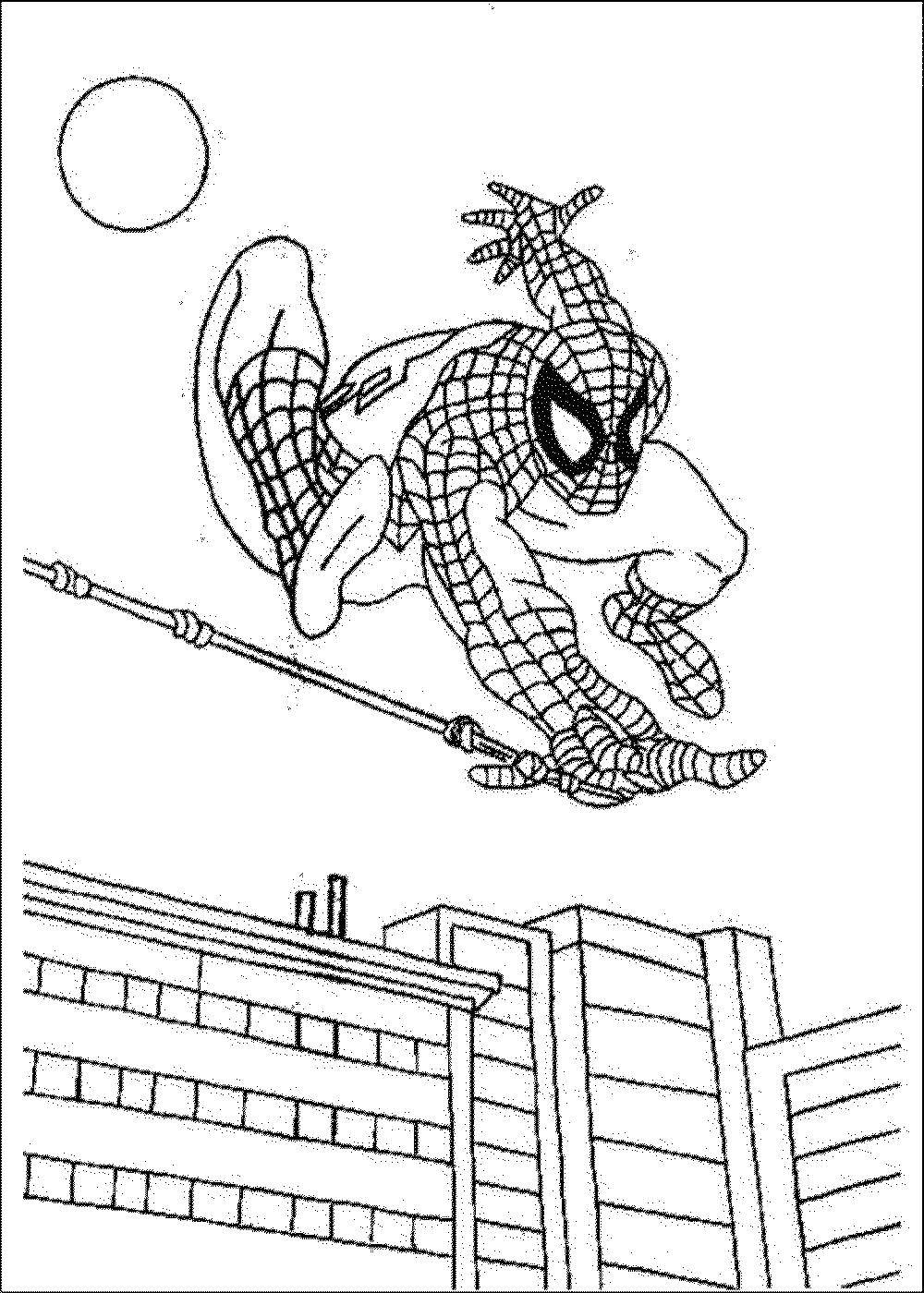 Coloring Spiderman. Category For boys . Tags:  film, cartoon, Spiderman, Spiderman.