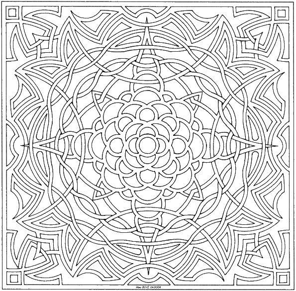 Coloring Uzorchiki. Category Patterns. Tags:  patterns, art therapy.
