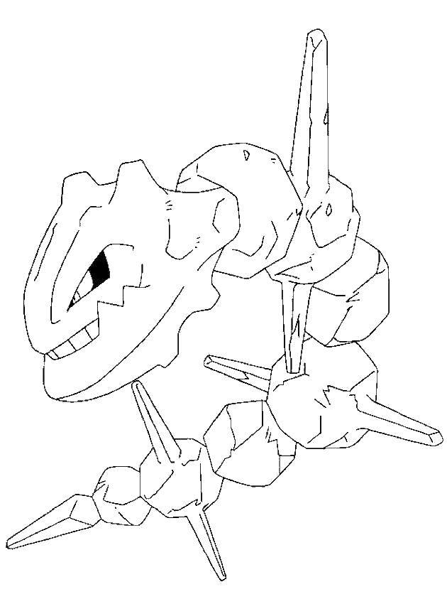 Fun and Educational Pokemon Genesect Coloring Pages