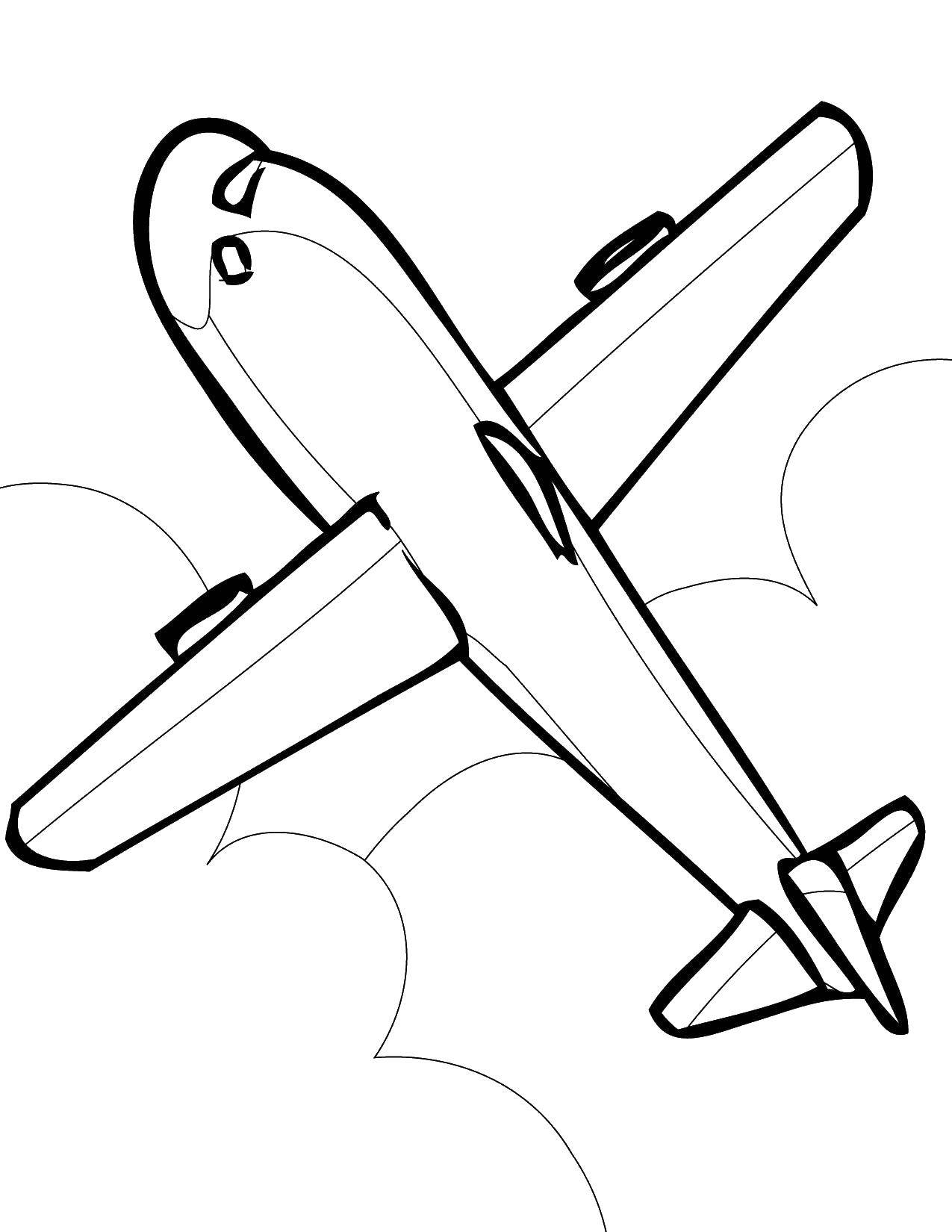 Coloring The plane swoops. Category The planes. Tags:  Plane.