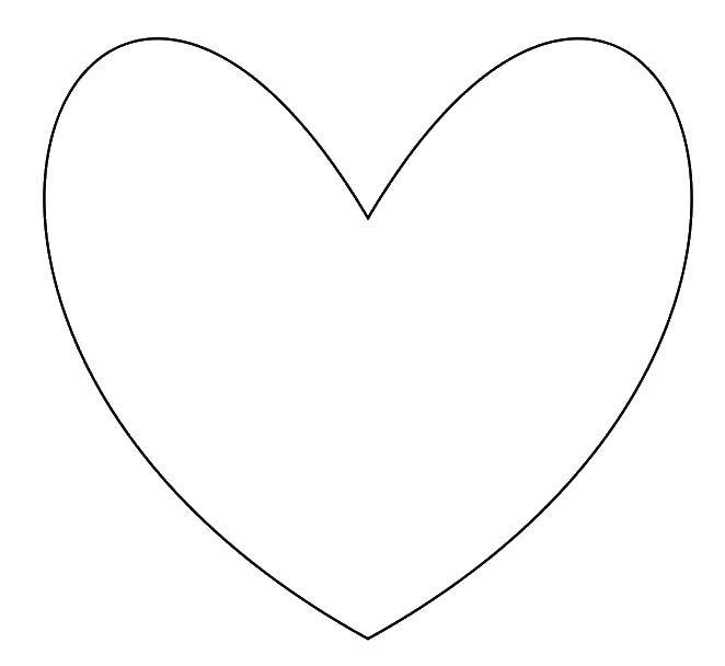 Название: Раскраска Сердце. Категория: Сердечки. Теги: сердце, сердечко, любовь.
