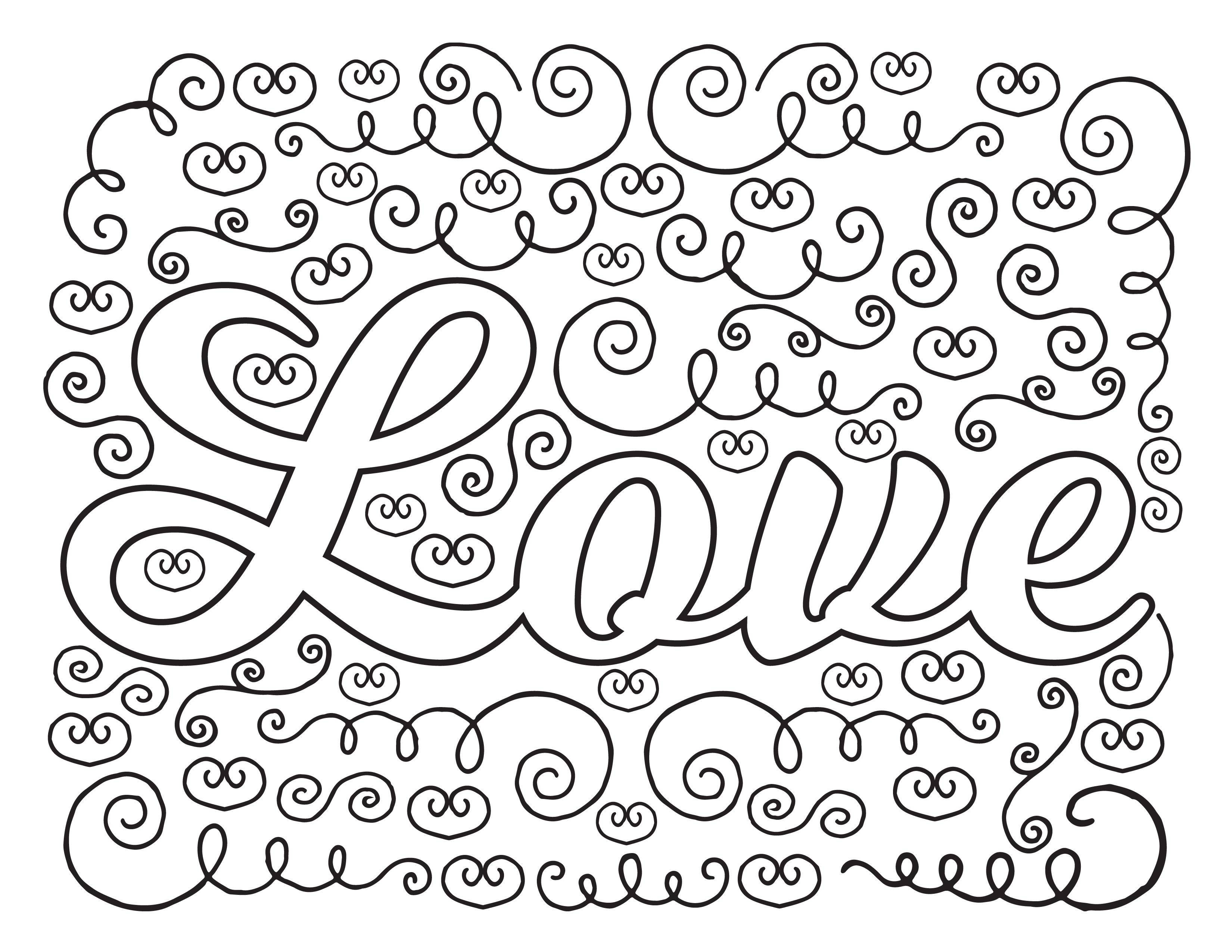 Coloring ♥love♥. Category I love you. Tags:  Recognition, love.