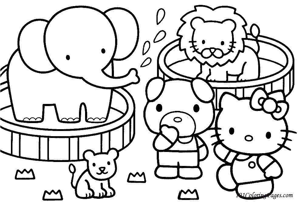 Coloring Hello kitty!. Category Hello Kitty. Tags:  Hello Kitty.