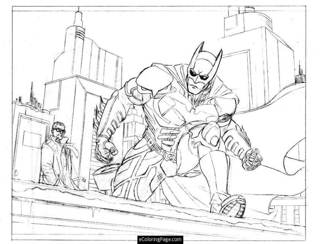 Coloring Strong Batman. Category Comics. Tags:  Comics, Batman.