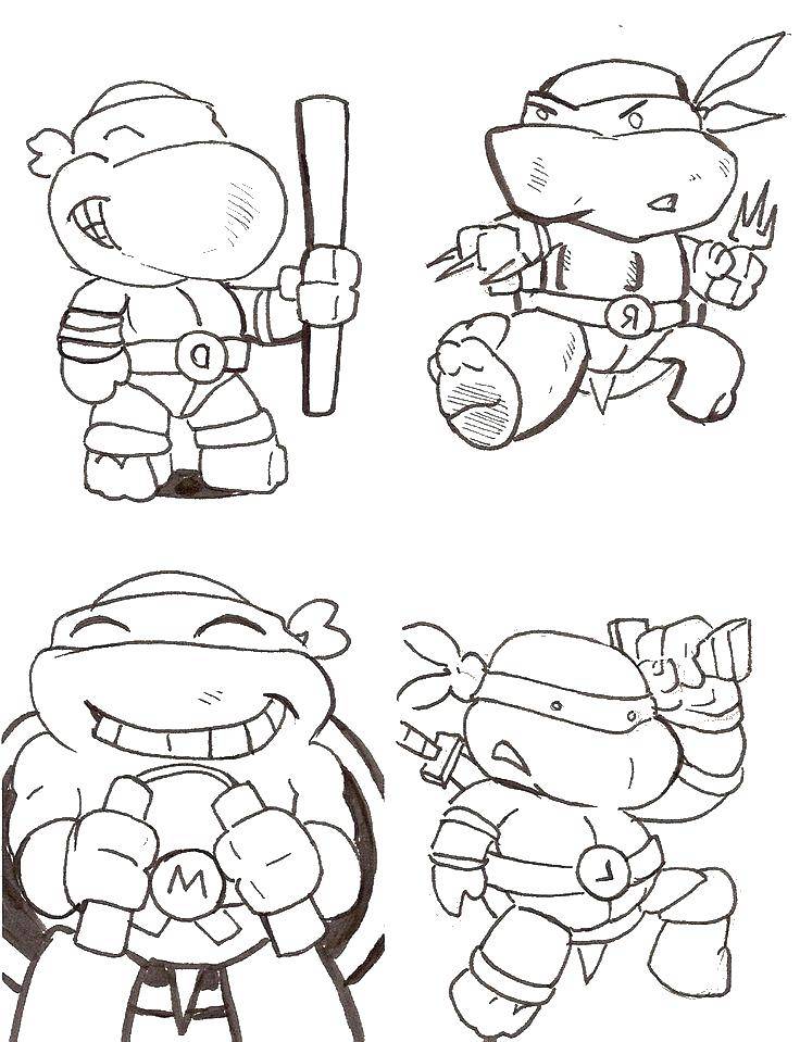 Coloring Do turtles have different personalities. Category teenage mutant ninja turtles. Tags:  Comics, Teenage Mutant Ninja Turtles.