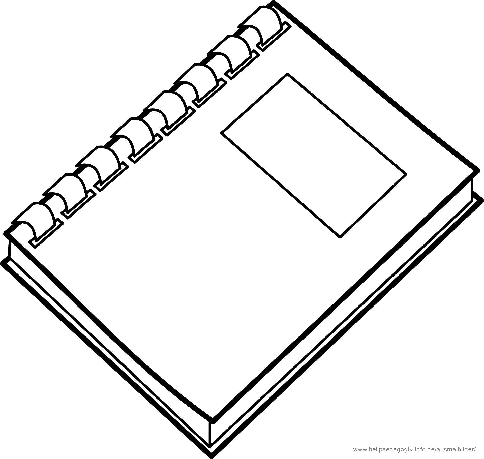 Coloring Notepad. Category school supplies. Tags:  Notepad, binder.
