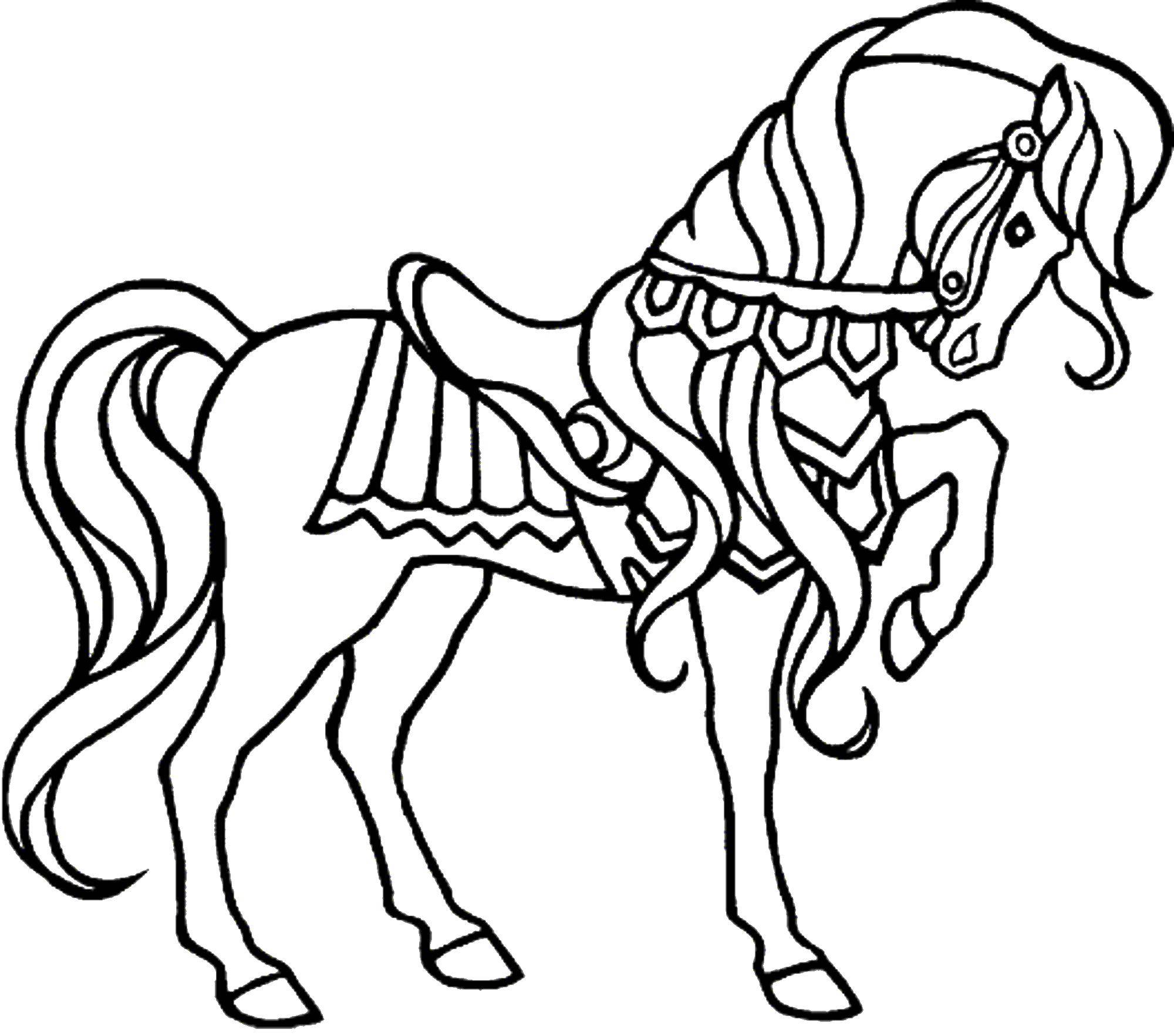 Описание товара Книга метровая раскраска лошадки