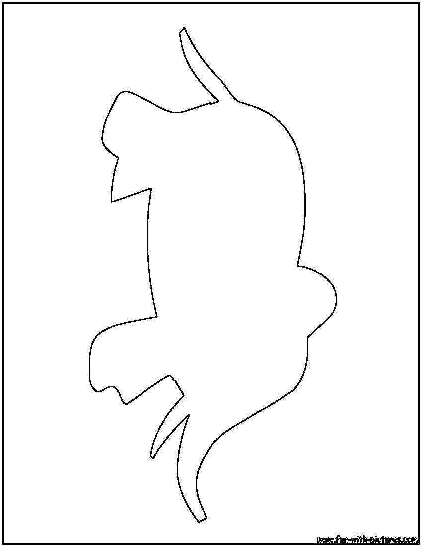 Coloring The outline of an elephant with tusks. Category the contours of the elephant to cut. Tags:  outline , elephant, trunk.