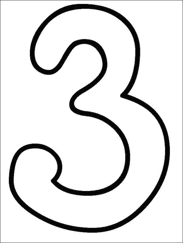 Coloring Figure 3. Category Numbers. Tags:  Numbers, counting.