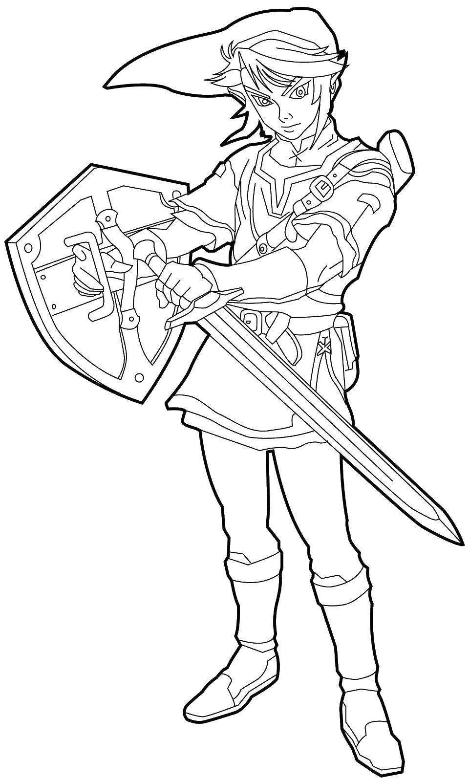 Coloring Beautiful knight. Category Knights . Tags:  knights , armor.
