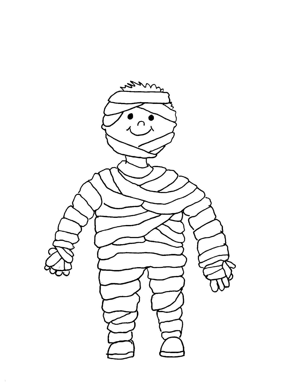 Coloring Mummy costume. Category The mummy. Tags:  The mummy.