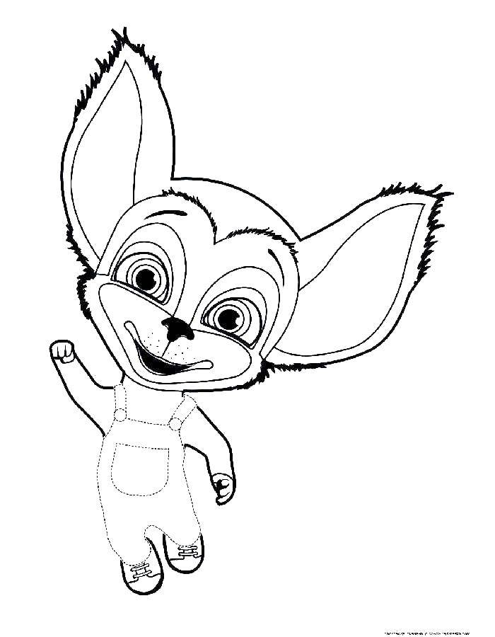 Coloring Barboskiny. Category Jackson. Tags:  Jackson, cartoons.