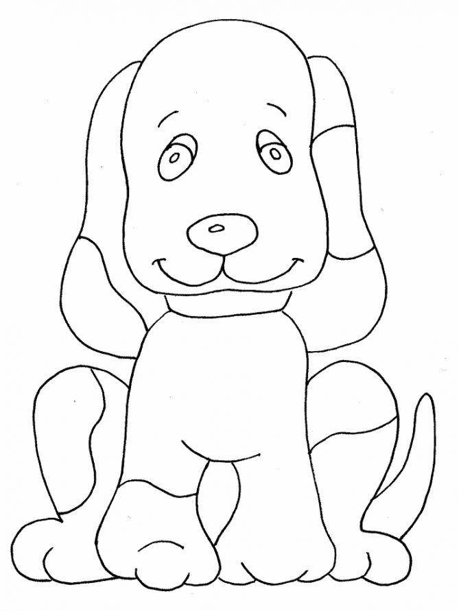 Coloring Drawing dog. Category Pets allowed. Tags:  the dog.