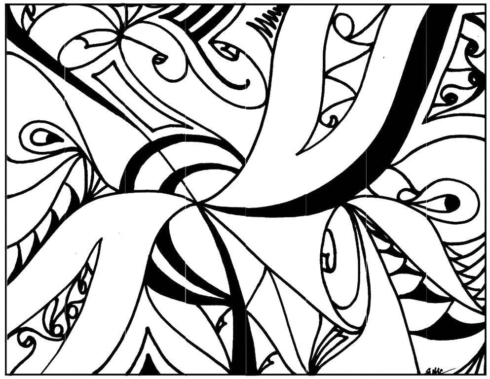 Coloring Patterns. Category coloring antistress. Tags:  patterns.