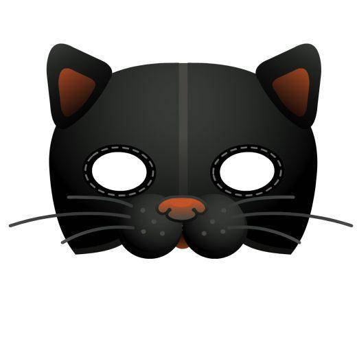 Coloring Cat. Category Masks . Tags:  the cat.